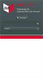 Mobile Screenshot of jmc-verlag.de