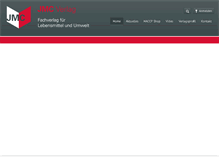 Tablet Screenshot of jmc-verlag.de